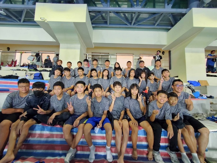 賀!本校游泳隊參加112臺中市市長盃游泳錦標賽,成績優異。圖片