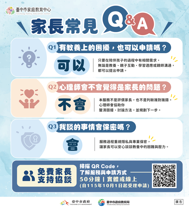 家長常見Q&A